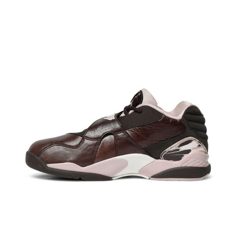 Air Jordan 8 Retro Matalat Ruskeat Vaaleanpunaiset Naisten Kengät