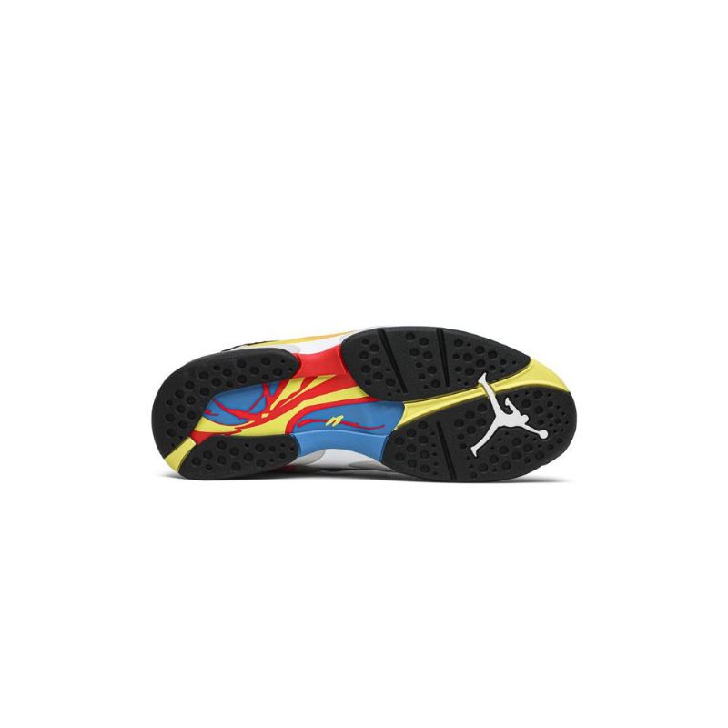 Air Jordan 8 Retro Sp Se Valkoiset Moniväriset Miesten Kengät
