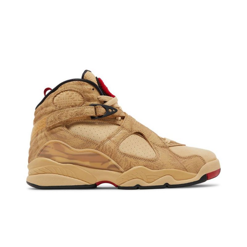 Air Jordan 8 Rui Hachimura Retro Se Ruskeat Punaiset Mustat Miesten Kengät
