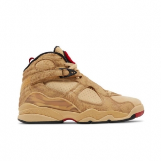 Air Jordan 8 Rui Hachimura Retro Se Ruskeat Punaiset Mustat Miesten Kengät