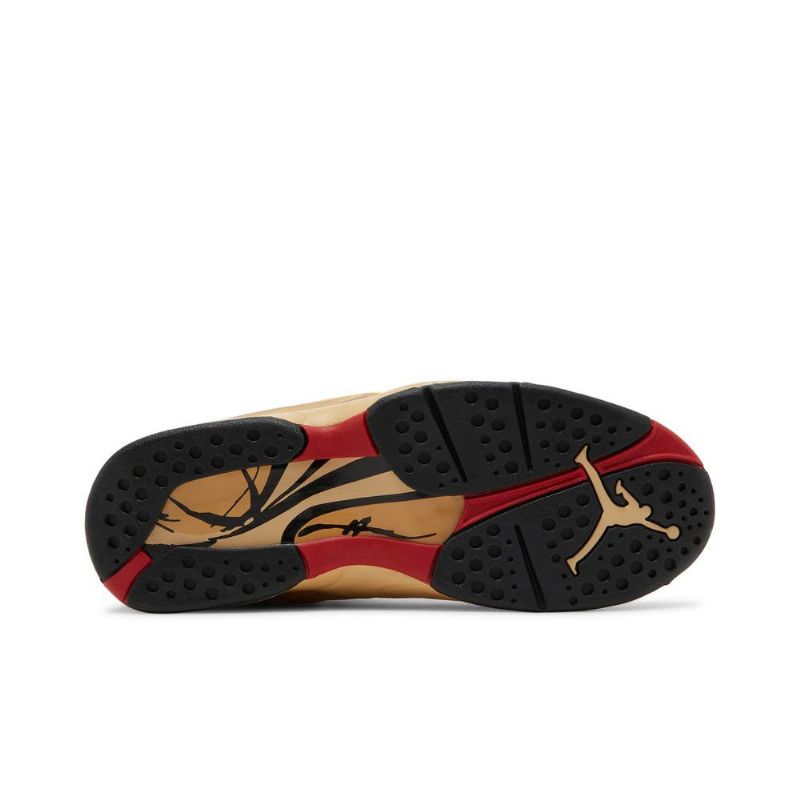 Air Jordan 8 Rui Hachimura Retro Se Ruskeat Punaiset Mustat Miesten Kengät