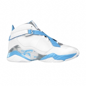 Air Jordan 8 Valkoinen Sininen Harmaa Miesten Kengät