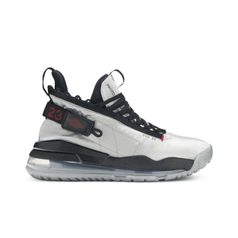 Air Jordan Proto Max 720 Hopea Mustat Miesten Kengät