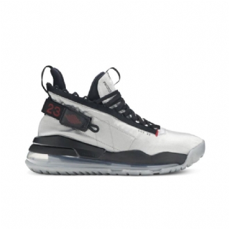 Air Jordan Proto Max 720 Hopea Mustat Miesten Kengät