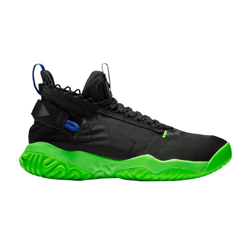 Air Jordan Proto React Mustat Vihreät Siniset Miesten Kengät