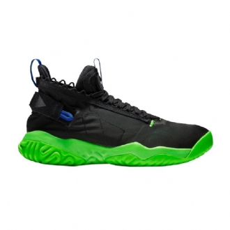 Air Jordan Proto React Mustat Vihreät Siniset Miesten Kengät