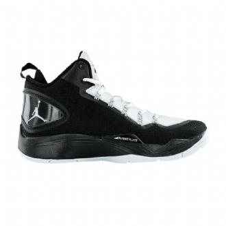 Air Jordan Super.fly 2 Po Mustavalkoiset Miesten Kengät