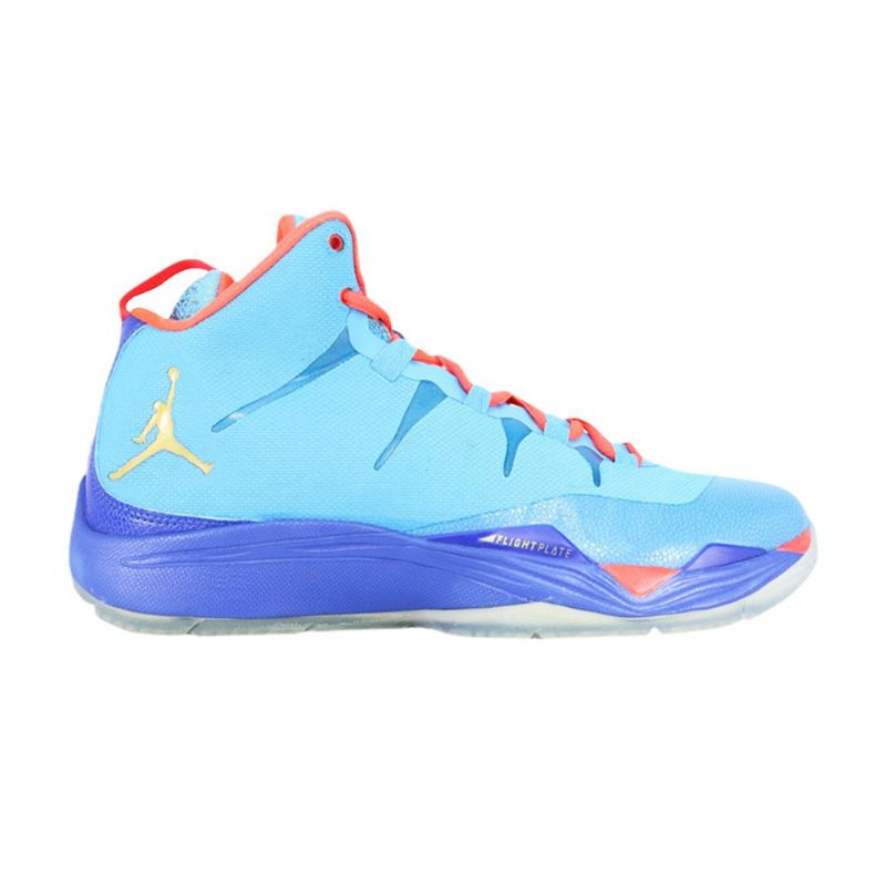 Air Jordan Super.fly 2 Siniset Vaaleanpunaiset Kultaiset Miesten Kengät
