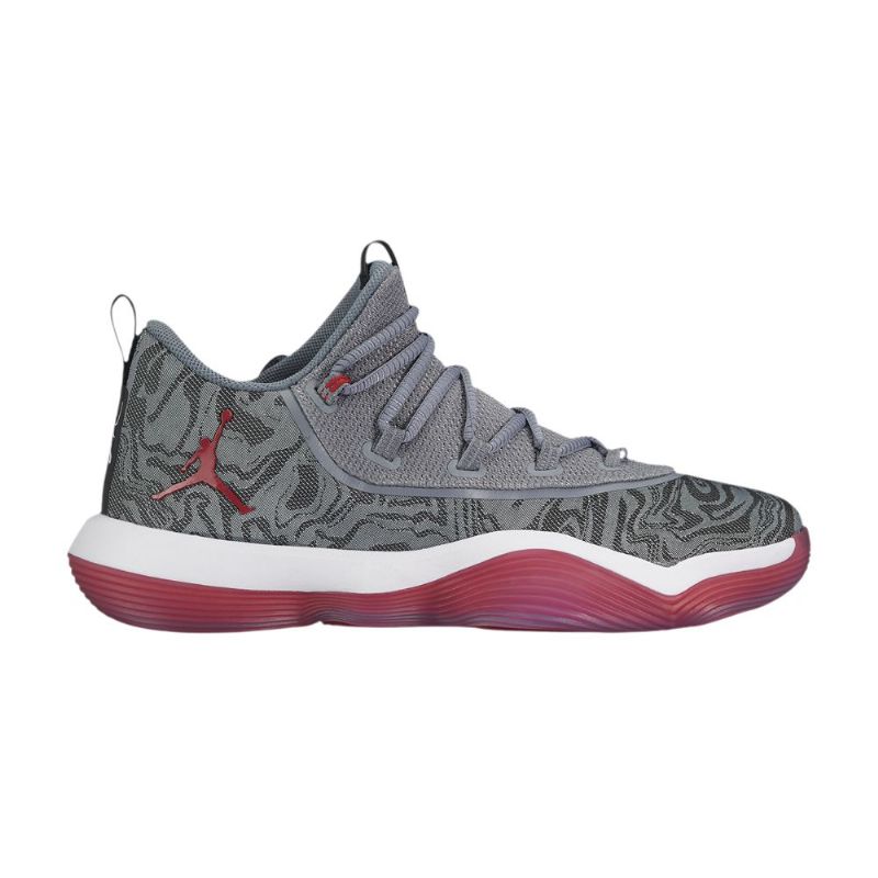 Air Jordan Super.fly 2017 Harmaat Punaiset Miesten Kengät