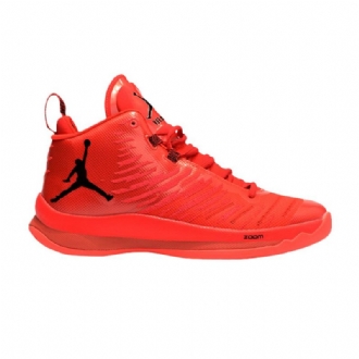 Air Jordan Super.fly 5 Punaiset Mustat Miesten Kengät