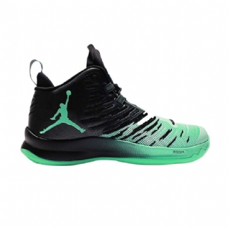 Air Jordan Super.fly 5 Vihreät Mustavalkoiset Miesten Kengät