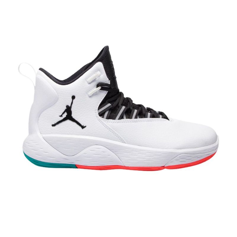 Air Jordan Super.fly Mvp Valkoiset Mustat Miesten Kengät