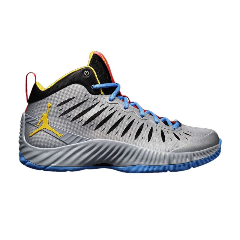 Air Jordan Super.fly Rttg Harmaa Sininen Musta Miesten Kengät