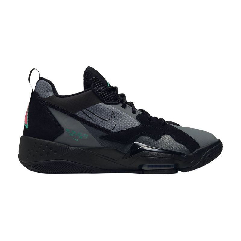 Air Jordan Zoom '92 Harmaa Musta Vihreä Miesten Kengät