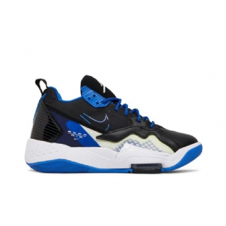 Air Jordan Zoom '92 Sininen Mustavalkoinen Miesten Kengät