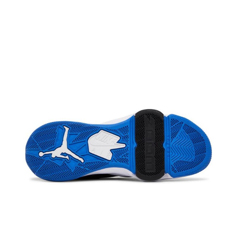 Air Jordan Zoom '92 Sininen Mustavalkoinen Miesten Kengät