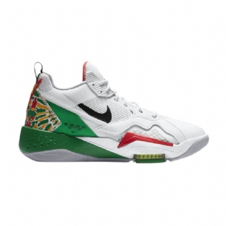 Air Jordan Zoom '92 Valkoiset Vihreät Punaiset Miesten Kengät
