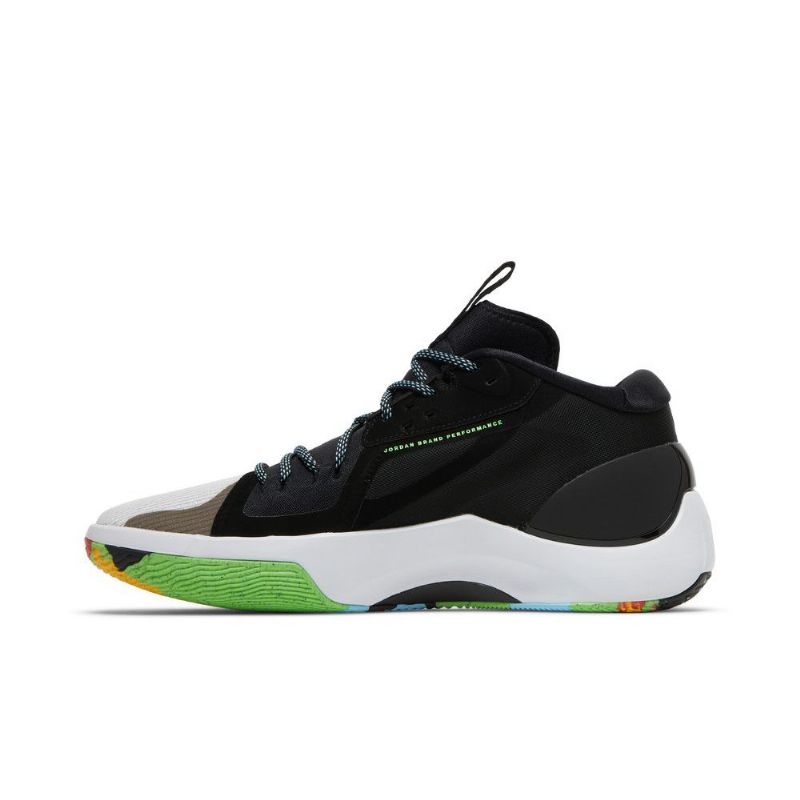 Air Jordan Zoom Erilliset Mustat Moniväriset Miesten Kengät