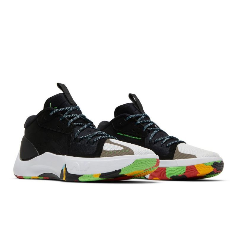 Air Jordan Zoom Erilliset Mustat Moniväriset Miesten Kengät