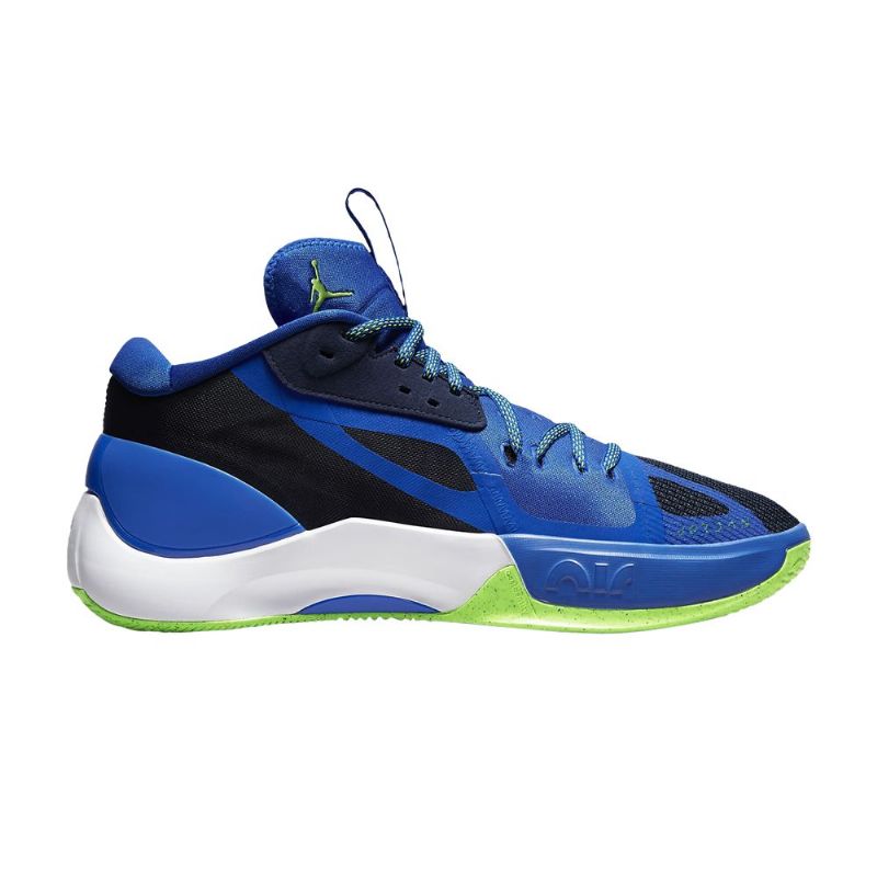 Air Jordan Zoom Erilliset Sininen Laivastonsininen Valkoinen Vihreä Miesten Kengät