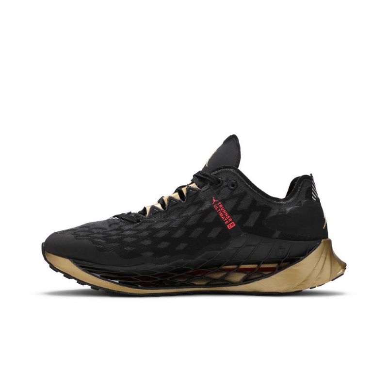 Air Jordan Zoom Trunner Ultimate Mustakullanpunaiset Miesten Kengät