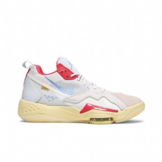 Air Jordan Zoom Union La '92 Valkoiset Punaiset Siniset Miesten Kengät