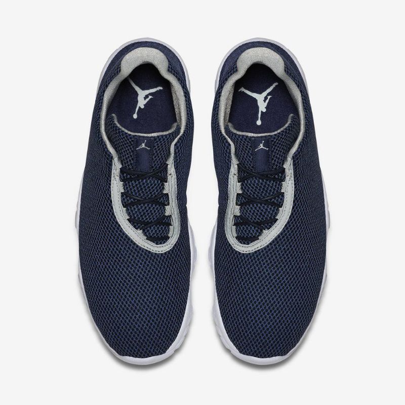Air Jordan Future Low Tummansininen Valkoinen Harmaa Miesten Kengät