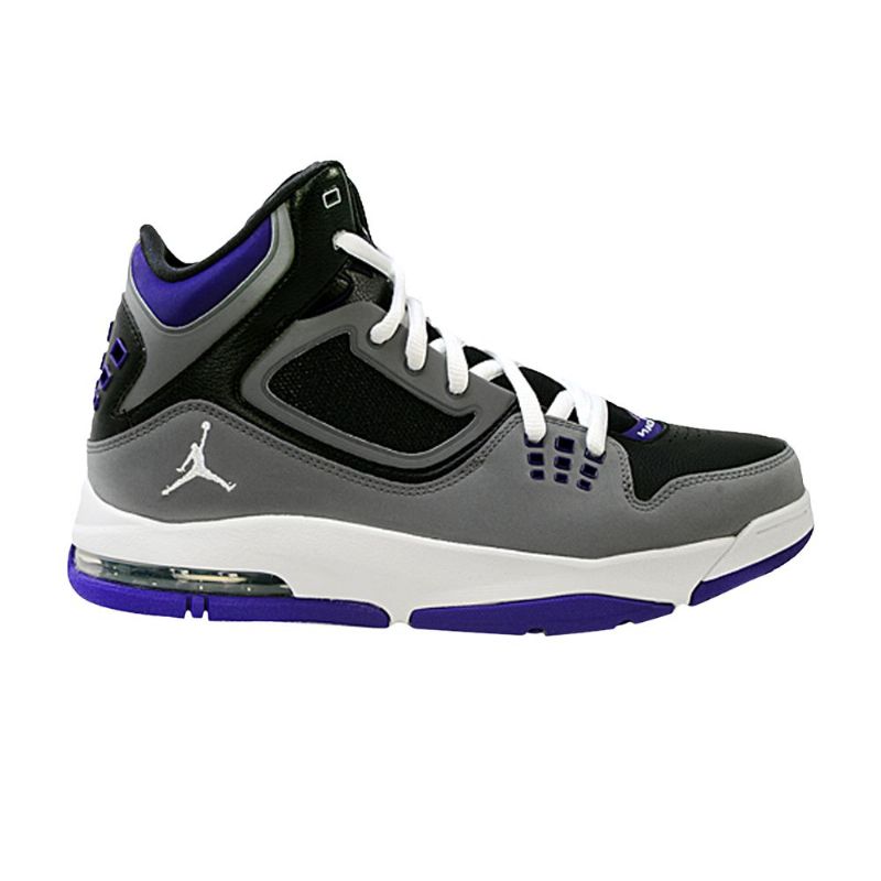 Air Jordan Flight 23 Rst Musta Harmaa Purppura Valkoinen Miesten Kengät