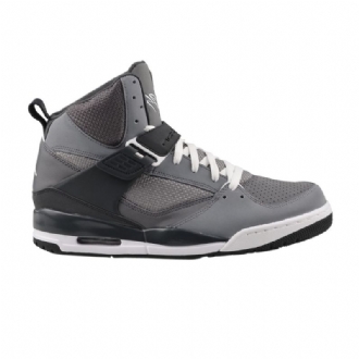 Air Jordan Flight 45 High Harmaa Mustavalkoiset Miesten Kengät