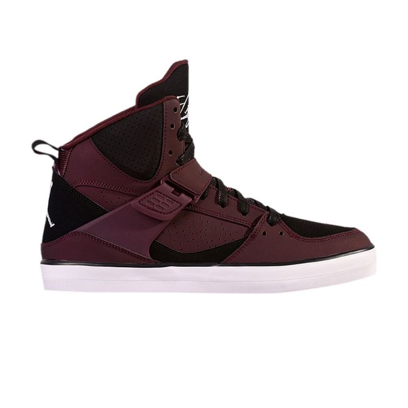 Air Jordan Flight 45 V Bordeaux Mustat Miesten Kengät
