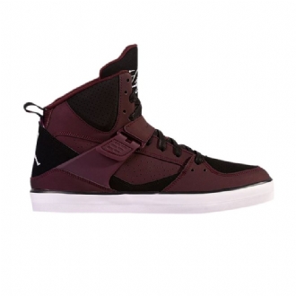 Air Jordan Flight 45 V Bordeaux Mustat Miesten Kengät