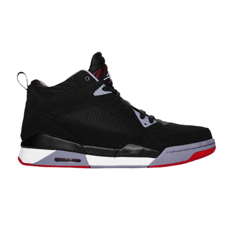 Air Jordan Flight 9 Mustat Harmaa Punaiset Valkoiset Miesten Kengät