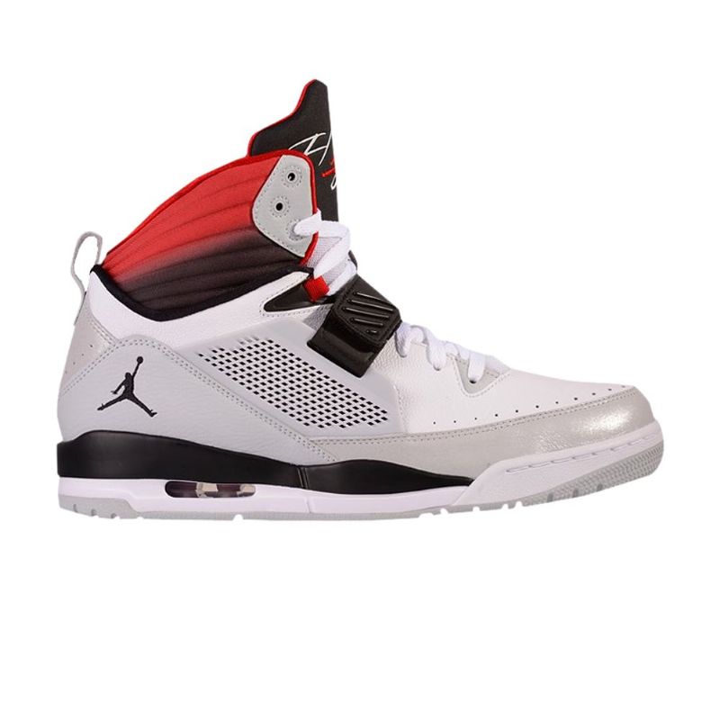 Air Jordan Flight 97 Valkoinen Musta Punainen Harmaa Miesten Kengät