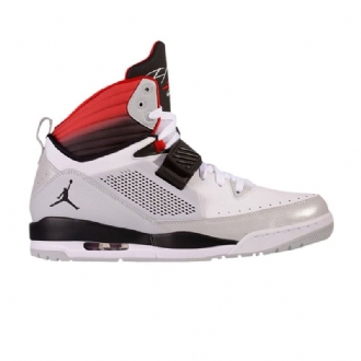 Air Jordan Flight 97 Valkoinen Musta Punainen Harmaa Miesten Kengät