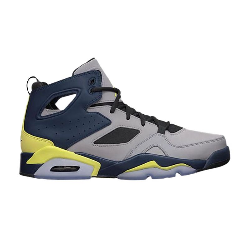 Air Jordan Flight Club 91 Hopeankeltainen Sininen Musta Miesten Kengät