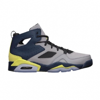 Air Jordan Flight Club 91 Hopeankeltainen Sininen Musta Miesten Kengät