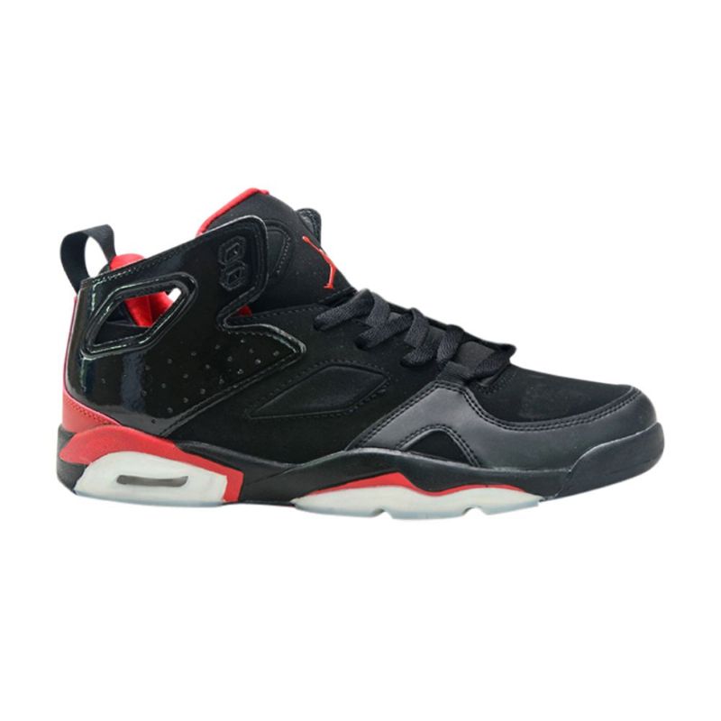 Air Jordan Flight Club 91 Musta Punainen Valkoinen Miesten Kengät