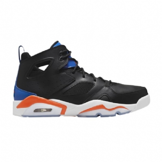 Air Jordan Flight Club 91 Musta Sininen Oranssi Valkoinen Miesten Kengät