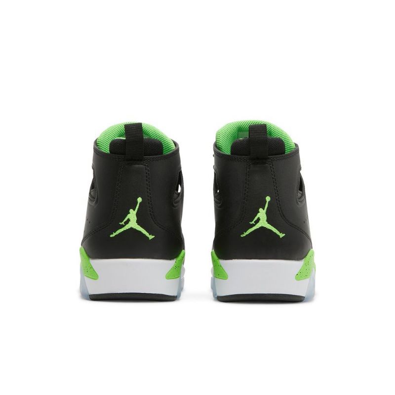 Air Jordan Flight Club 91 Musta Vihreä Valkoinen Miesten Kengät