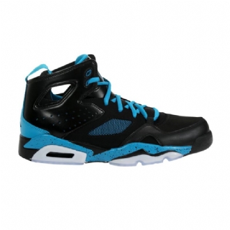 Air Jordan Flight Club 91 Mustat Turkoosit Miesten Kengät