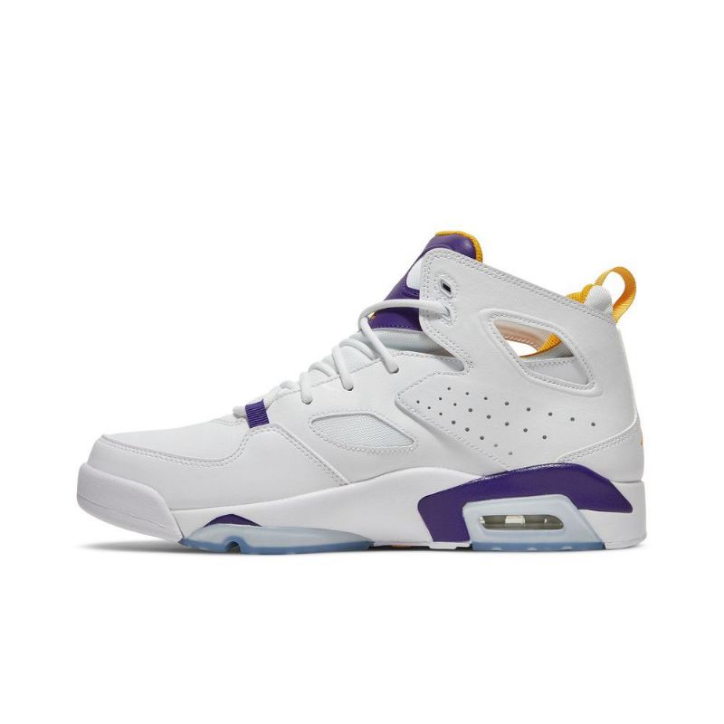 Air Jordan Flight Club 91 Valkoinen Violetti Kulta Miesten Kengät