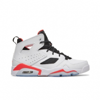 Air Jordan Flight Club 91 Valkoiset Mustat Punaiset Miesten Kengät