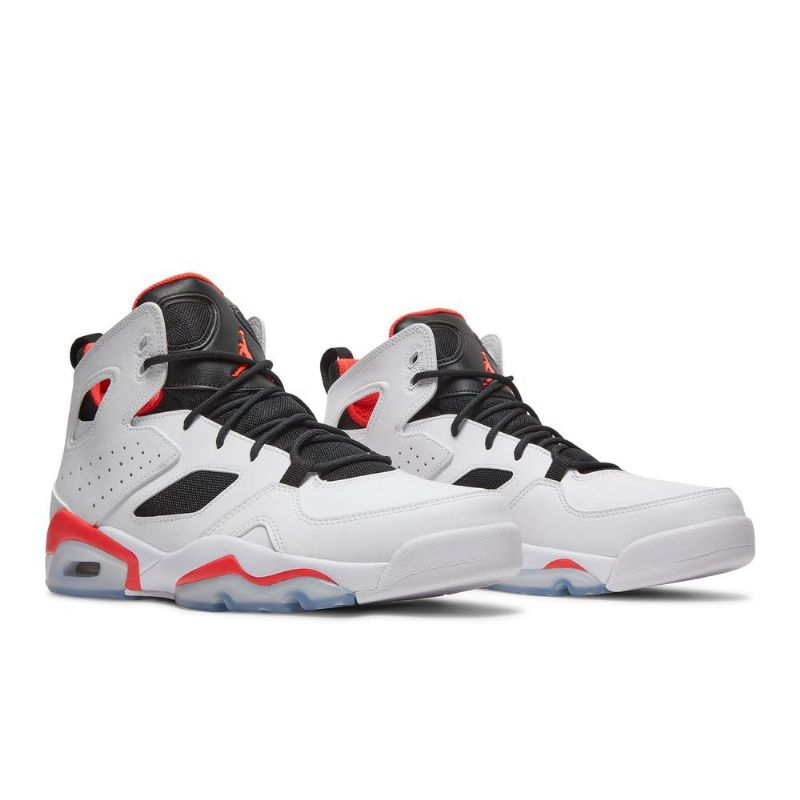 Air Jordan Flight Club 91 Valkoiset Mustat Punaiset Miesten Kengät