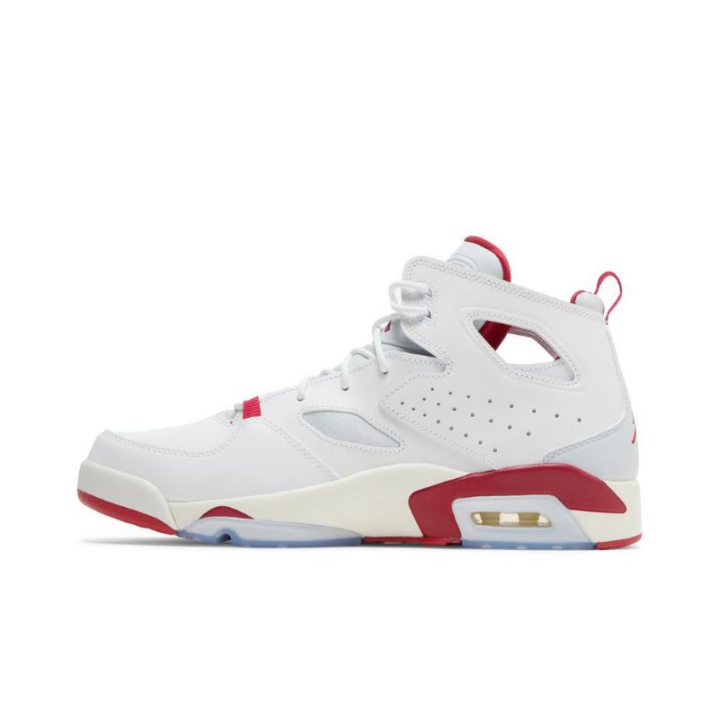 Air Jordan Flight Club 91 Valkoiset Punaiset Miesten Kengät