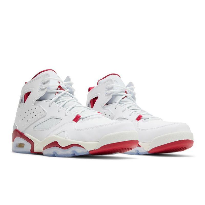 Air Jordan Flight Club 91 Valkoiset Punaiset Miesten Kengät