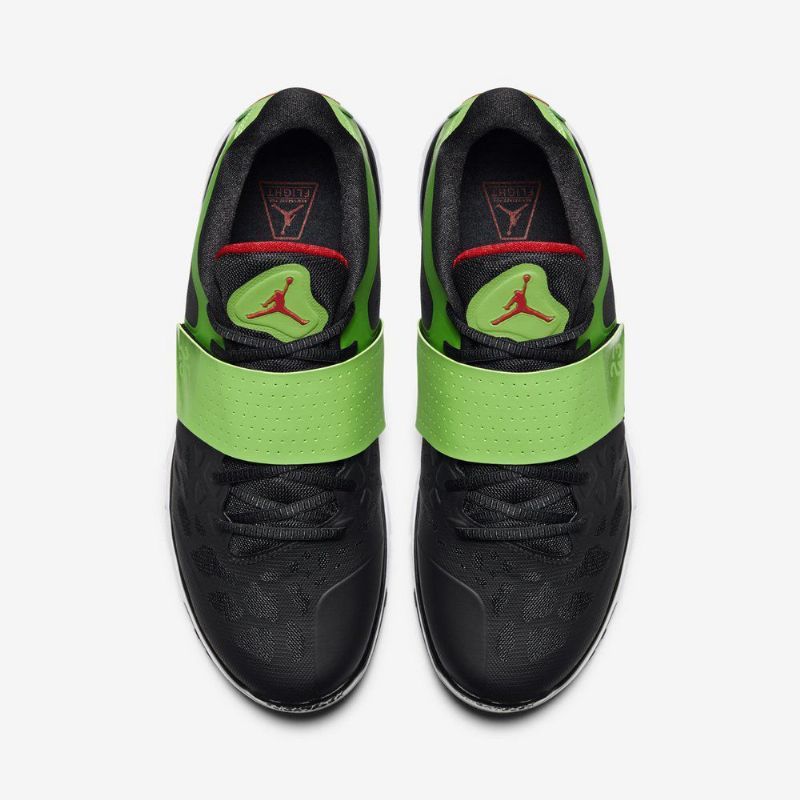 Air Jordan Flight Flex Trainer 2 Musta Vihreä Valkoinen Punainen Miesten Kengät