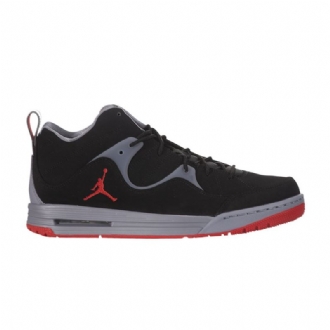 Air Jordan Flight Tr 97 Mid Musta Harmaa Punaiset Miesten Kengät