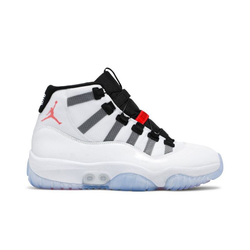 Air Jordan 11 Adapt Valkoiset Mustat Punaiset Miesten Kengät