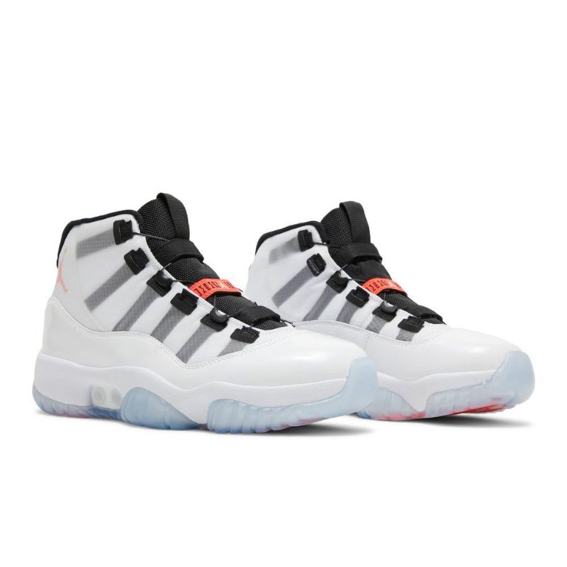 Air Jordan 11 Adapt Valkoiset Mustat Punaiset Miesten Kengät