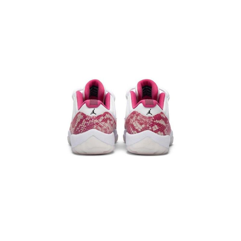 Air Jordan 11 Retro Low Valkoinen Vaaleanpunainen Naisten Kengät